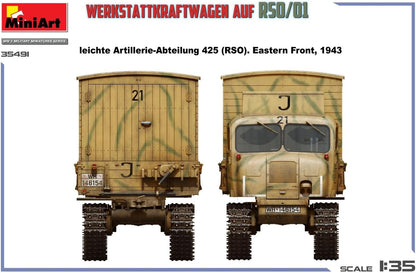 MiniArt - 1/35 Werkstattkraftwagen Auf Rso/01