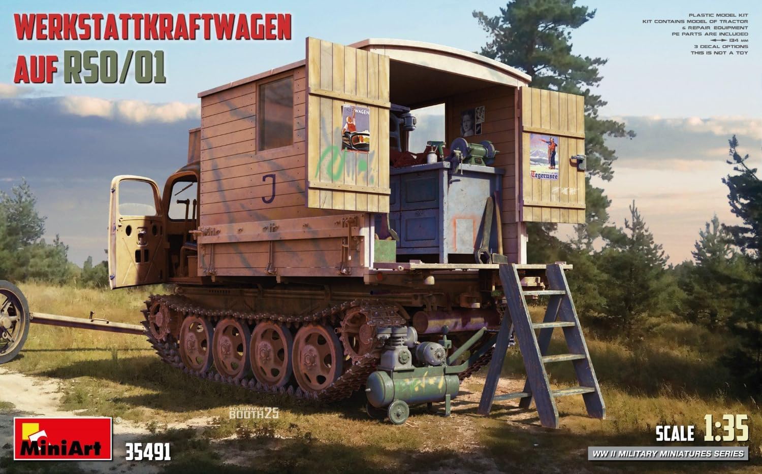 MiniArt - 1/35 Werkstattkraftwagen Auf Rso/01