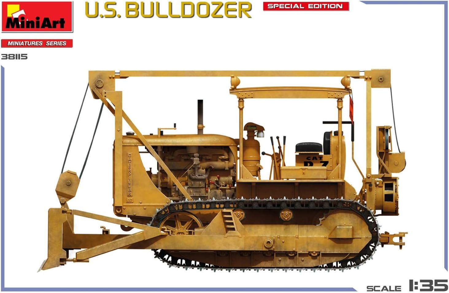 MiniArt - 1/35 U.s. Bulldozer. Special Edition