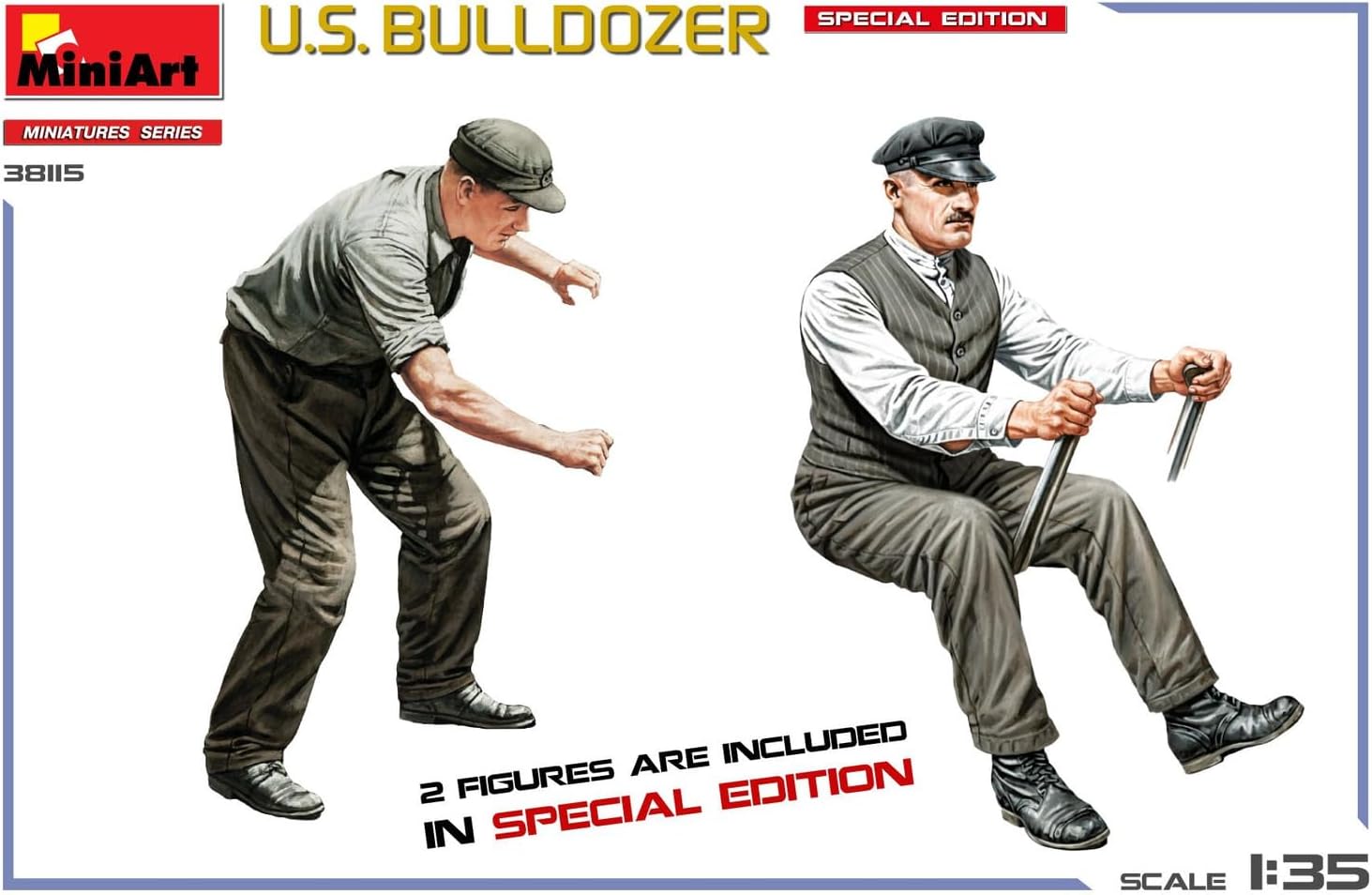 MiniArt - 1/35 U.s. Bulldozer. Special Edition