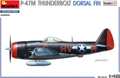 MiniArt - 1/48 P-47m Thunderbolt. Dorsal Fin. Basic Kit