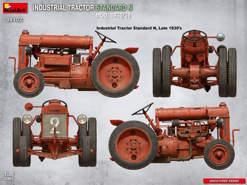 Miniart 1:35 - Industriële Tractor Stand N Mod 1936/38