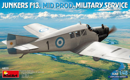 MiniArt - 1/48 Junkers F13. Mid Prod. Military Service