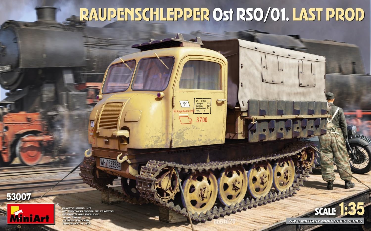 MiniArt - 1/35 Raupenschlepper Ost Rso/01. Last Prod