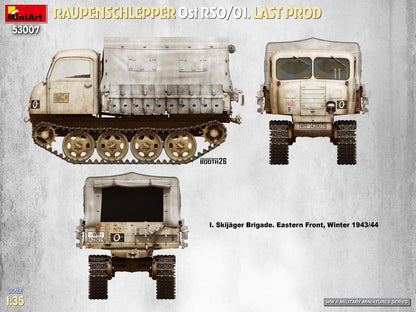 MiniArt - 1/35 Raupenschlepper Ost Rso/01. Last Prod