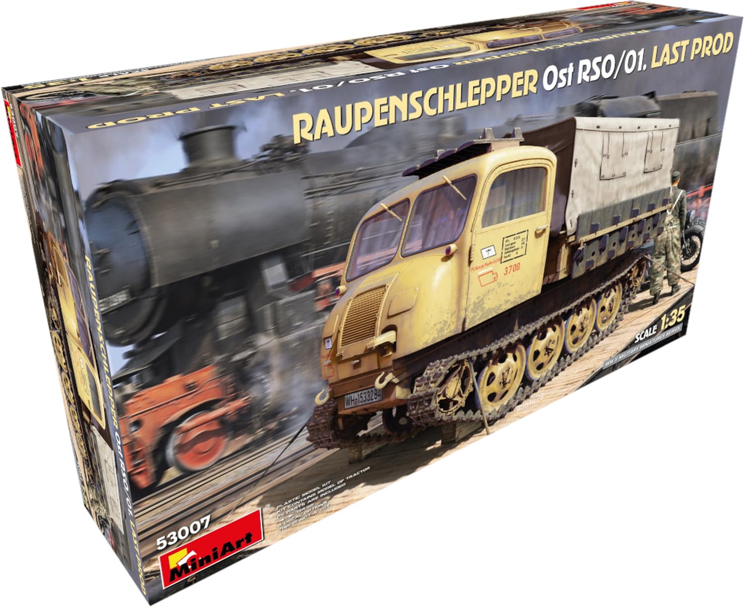 MiniArt - 1/35 Raupenschlepper Ost Rso/01. Last Prod