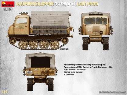 MiniArt - 1/35 Raupenschlepper Ost Rso/01. Last Prod