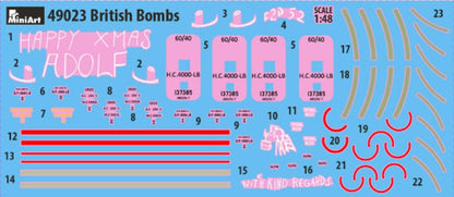 MiniArt - 1/48 British Bombs