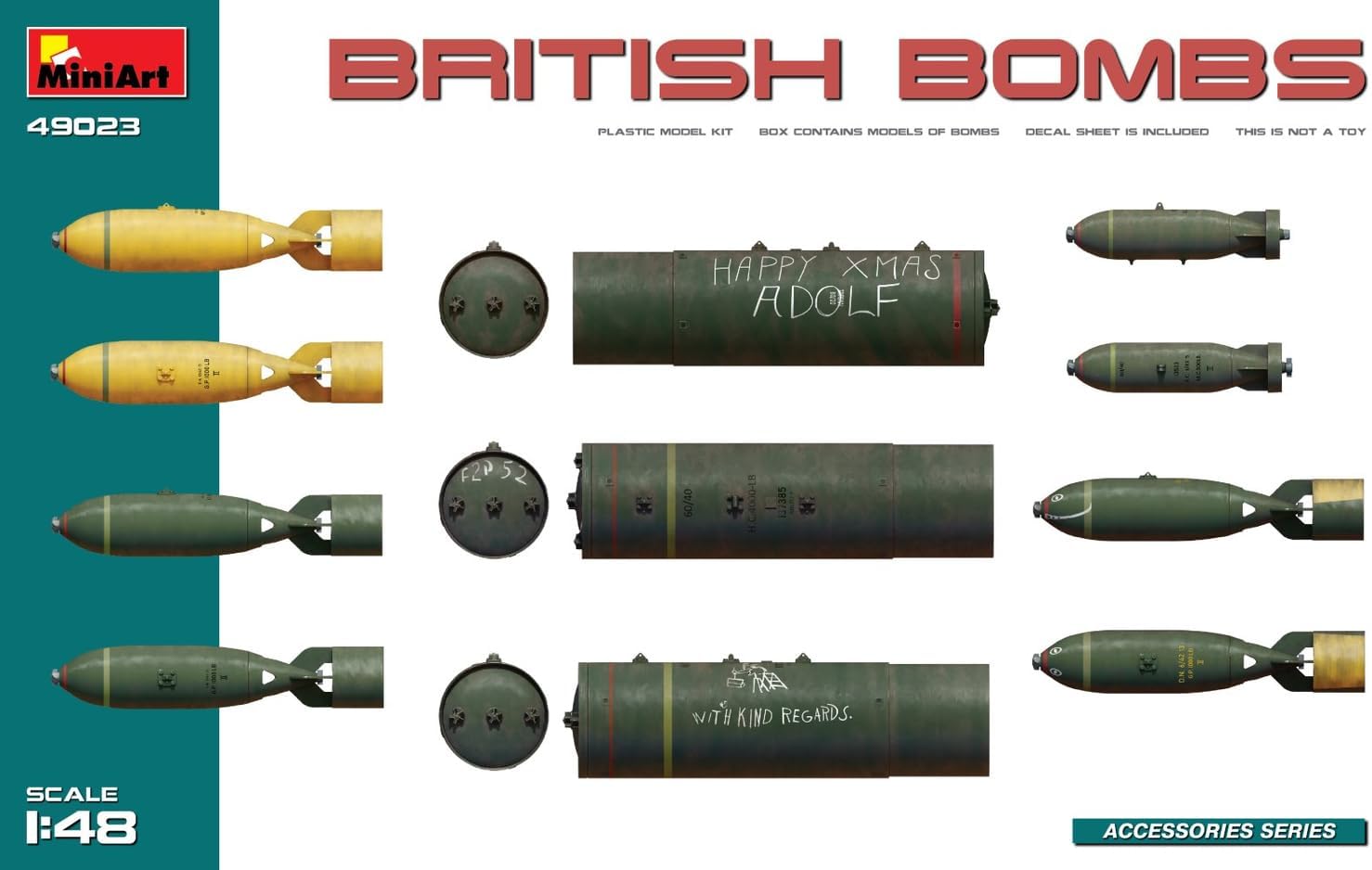 MiniArt - 1/48 British Bombs