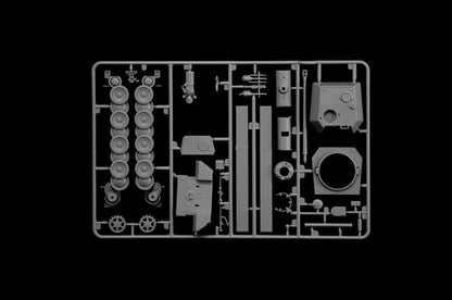 Italeri 75003 Starter Set - Easy Paint: Panther Sd.Kfz.171 Ausf.A, schaal 1:56, Plastic Model Kit/plastic model om in elkaar te zetten, incl. lijm en 3 acrylstiften om te schilderen