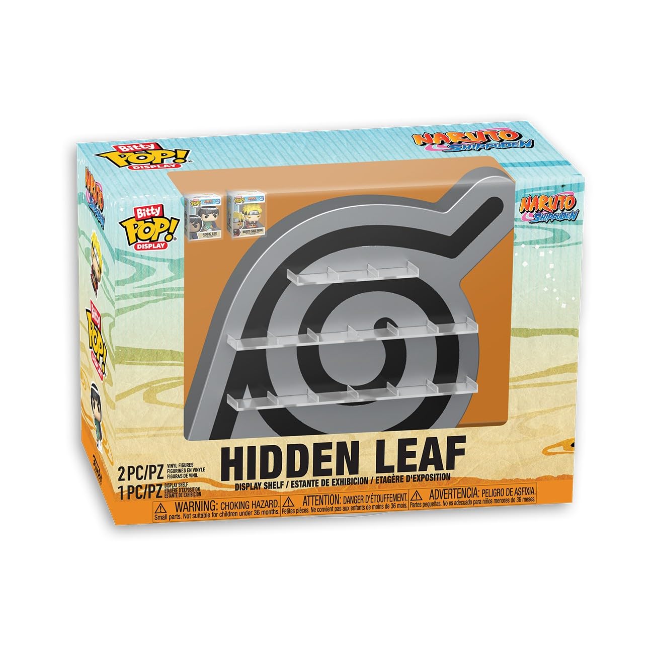 Bitty POP! Display : Naruto - Hidden Leaf