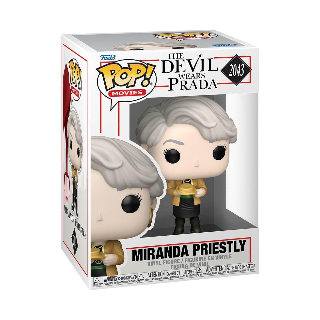 Funko POP! Movies: The Devil Wears Prada - Miranda Priestly - Sammelbare Vinylfigur - Geschenkidee - Offizielles Merchandise - Spielzeug für Kinder & Erwachsene - Modellfigur für Sammler