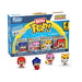 Funko Bitty POP! 4 Pack: Sonic The Hedgehog - Sonic, Amy, Tails, Knuckles - 0,9 Zoll (2,2 cm) Sammelbar - Stapelbares Display-Regal enthalten - Geschenkidee - Für Partytüten - Tortenaufsatz