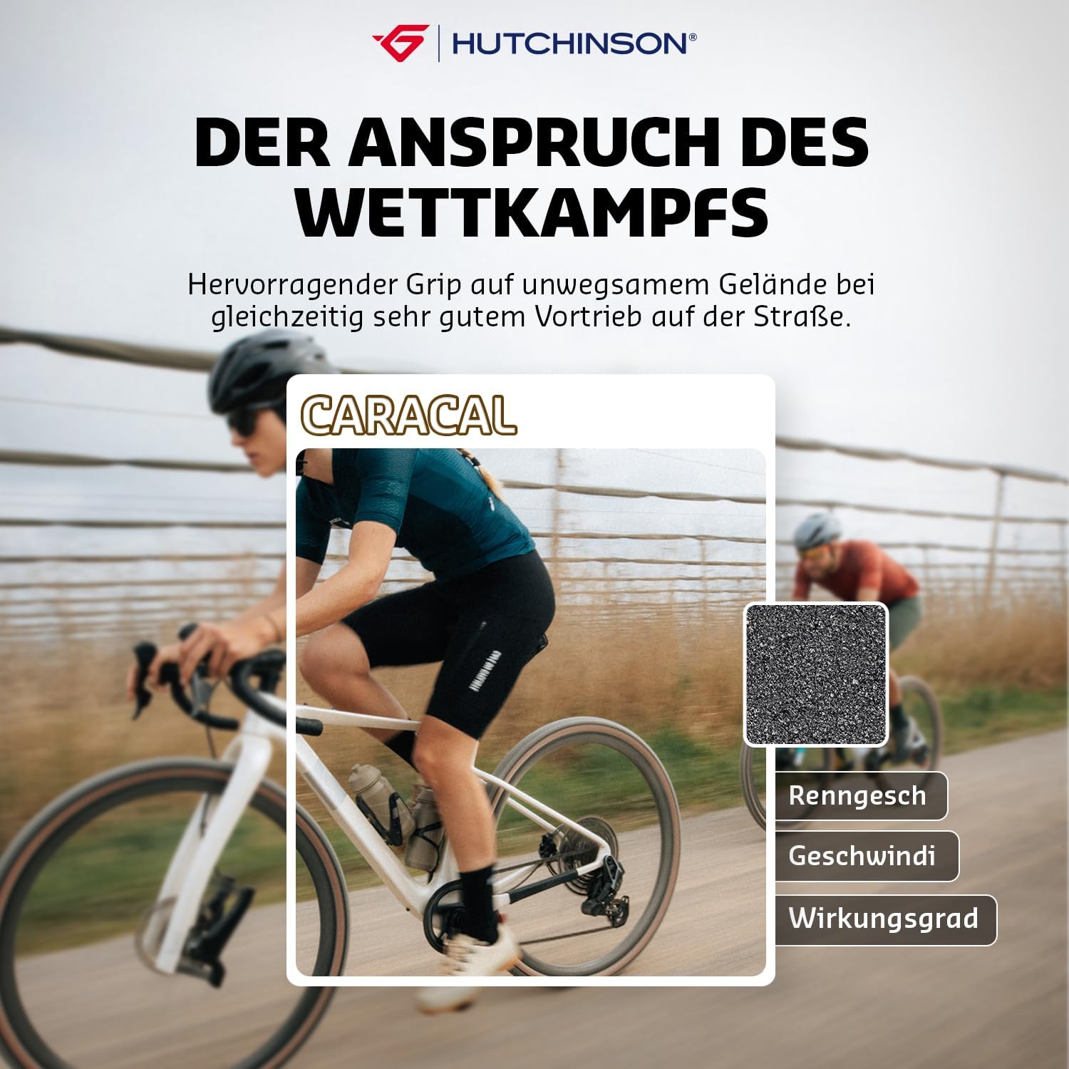 Caracal Race Gridskin TR (Black, 700 x 50, TR, FB, MT3)