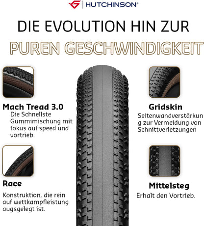 Caracal Race Gridskin TR (Black, 700 x 50, TR, FB, MT3)