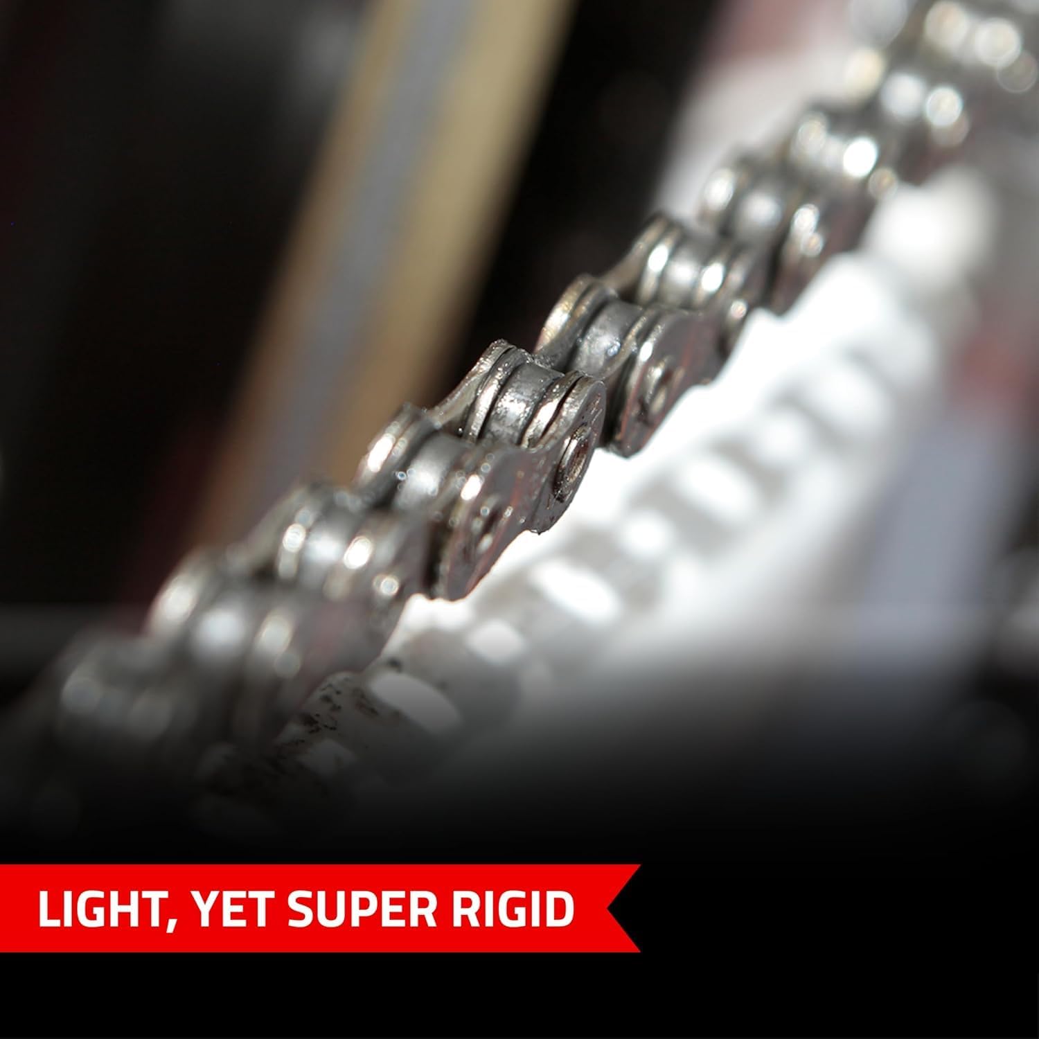 Clarks Standard Bike Chain - Single Speed to 12 Speed Size Durable, Lightweight Bike Chains for Hybrid Gear Systems on MTB and Road Bikes