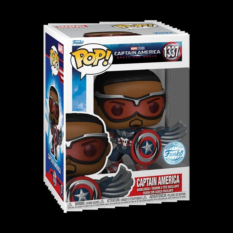 Funko Captain America 4 - Captain America (Sam Wilson) Retro Comic Deco Pop! RS