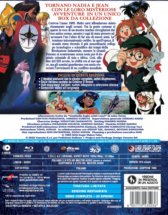 Nadia - Il Mistero Della Pietra Azzurra - (6 Bd
