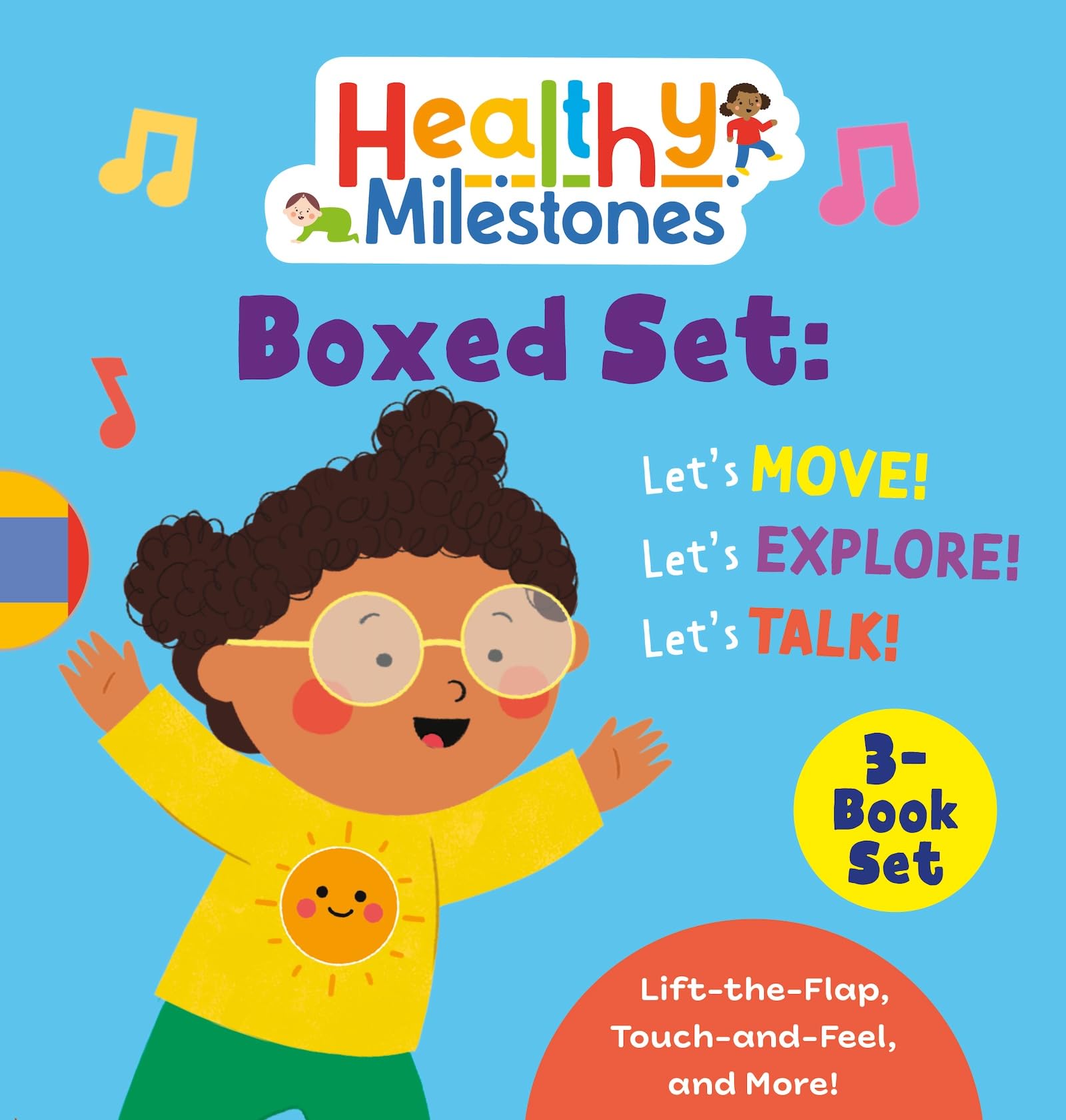 Healthy Milestones Boxed Set: Let's Move!, Let's Talk!, Let's Explore!