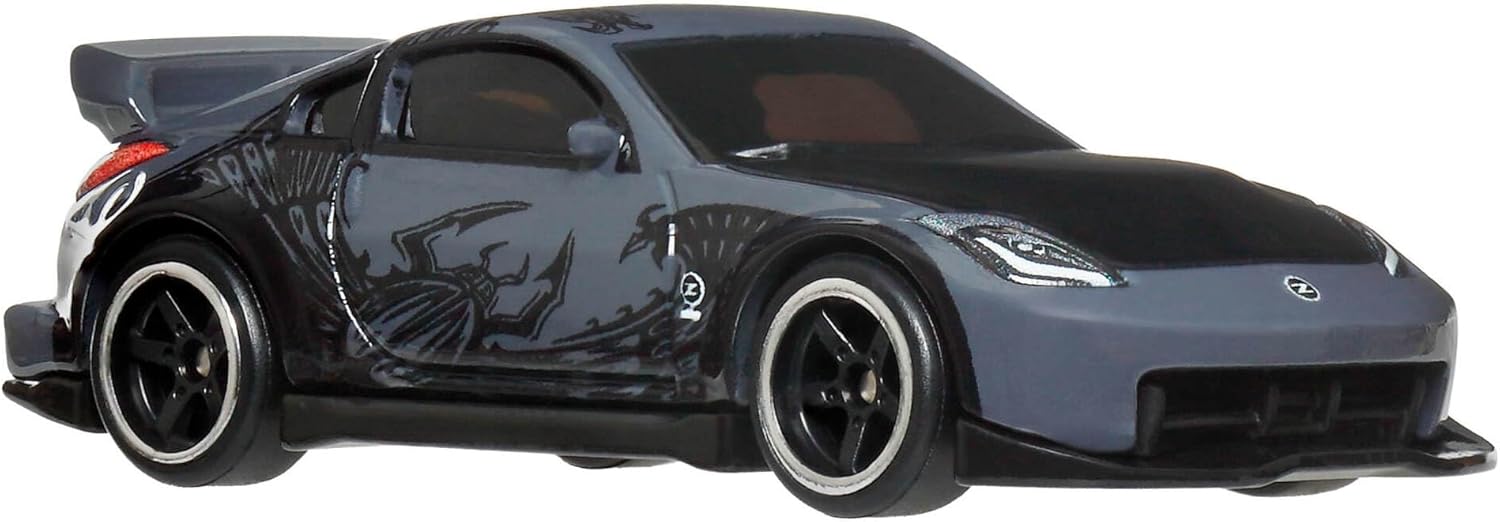 Hot Wheels Toy Cars, Premium Fast & Furious Tokyo Drift Bundle, 5 1:64 Scale Die-Cast Vehicles from the Fast Movie in Collectable Packaging