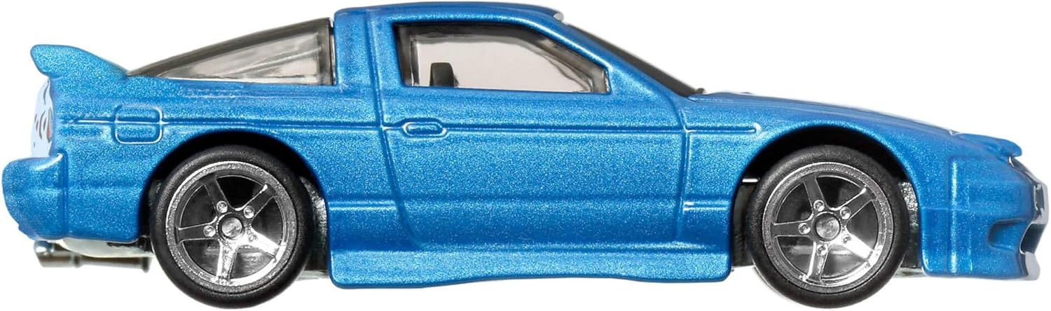 Hot Wheels Toy Cars, Premium Fast & Furious Tokyo Drift Bundle, 5 1:64 Scale Die-Cast Vehicles from the Fast Movie in Collectable Packaging