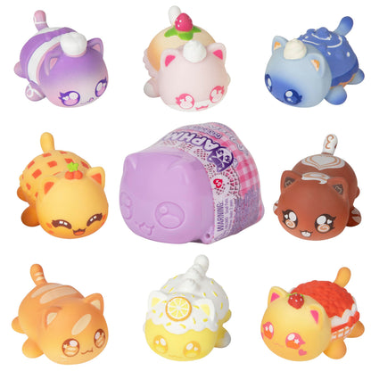 Aphmau MeeMeows Bakery Series Squishy Mystery Figure – Collectible Cat Blind Box Toy with 8 Bakery Styles to Find, STYLES MAY VARY
