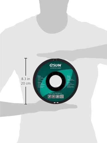 eSUN PLA+ 175mm Fire Red 1kg