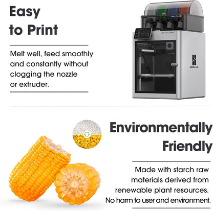 Pla+ 1.75Mm White 3Kg/Roll With Plastic Roll