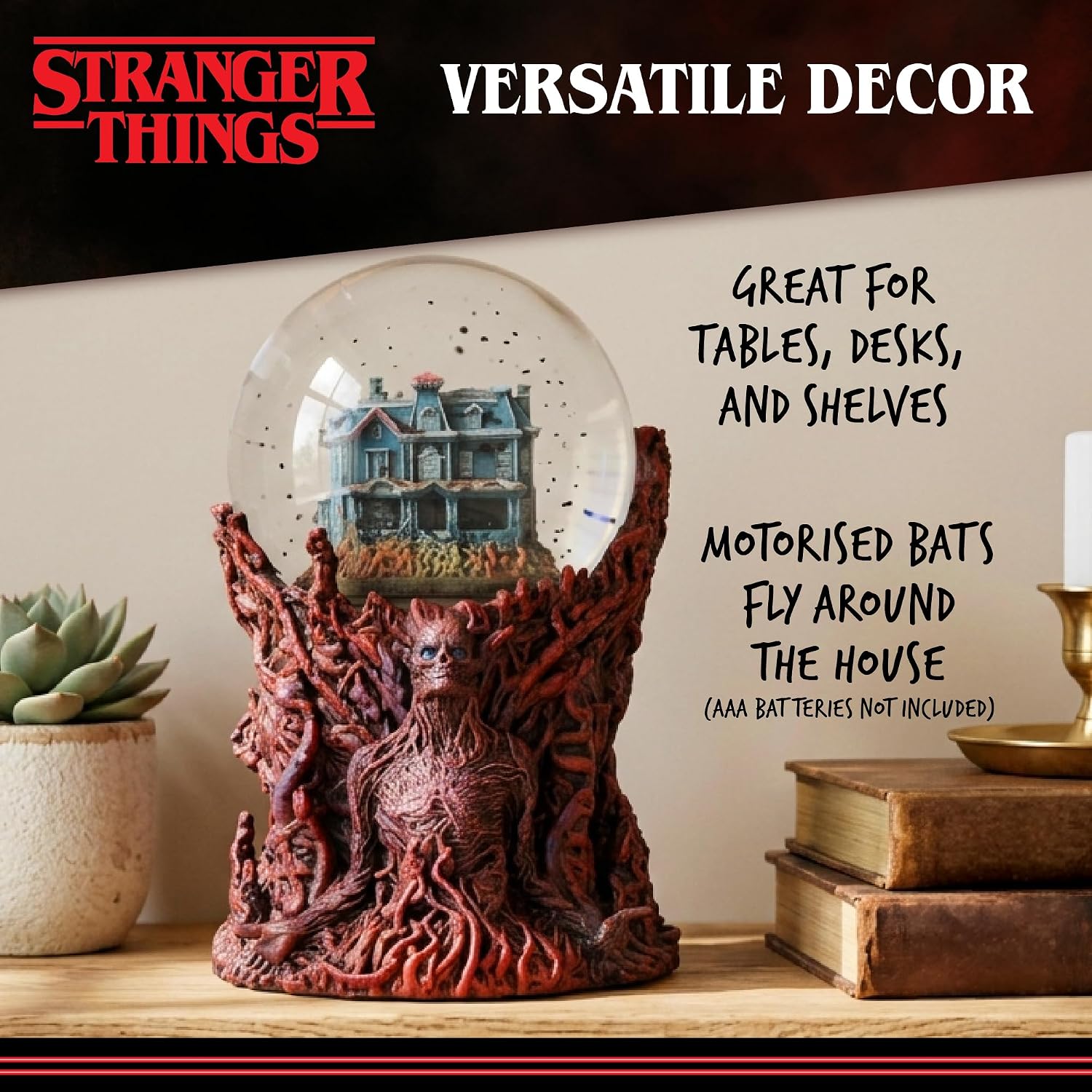 Stranger Things - Vecna Snow Globe