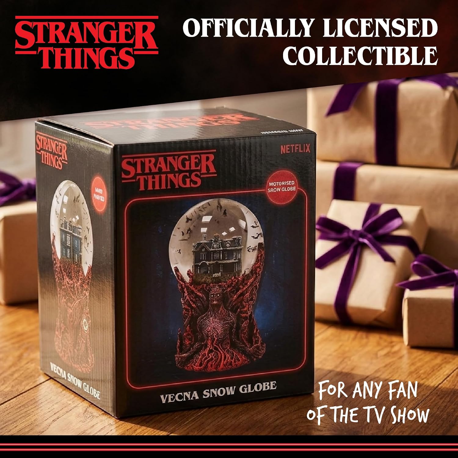 Stranger Things - Vecna Snow Globe