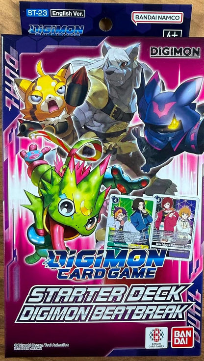Digimon CCG Starter Deck - Digimon Beatbreak (ST-23) - 54 Cards