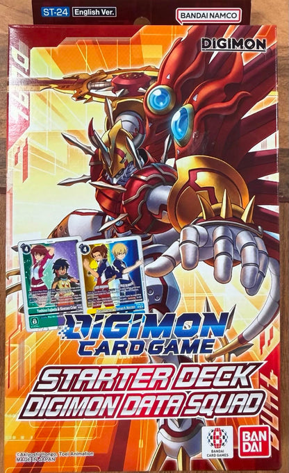 Digimon CCG Starter Deck - Digimon Data Squad (ST-24) - 54 Cards