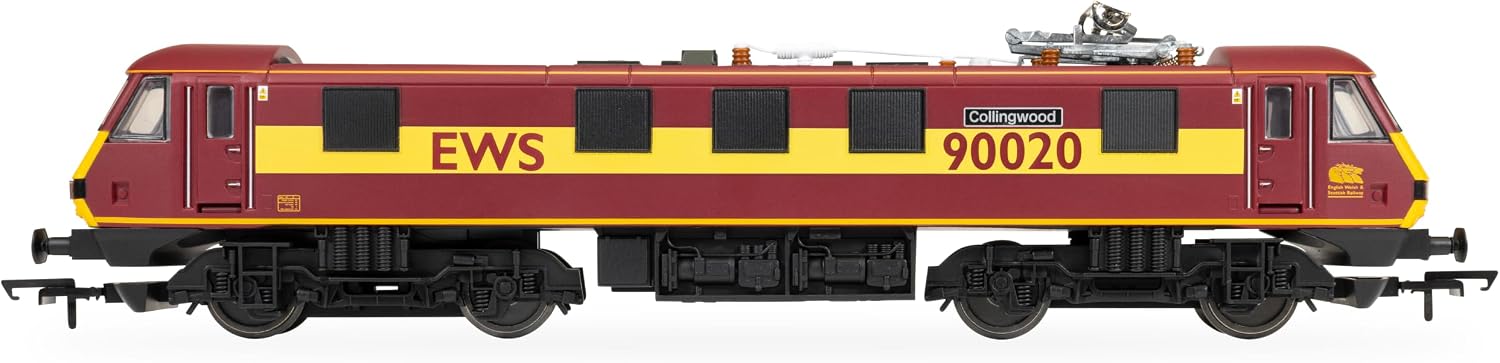 Hornby R30528TXS RailRoad EWS Class 90 Collingwood 90020 – Locomotive ferroviaire junior, à partir de 14 ans