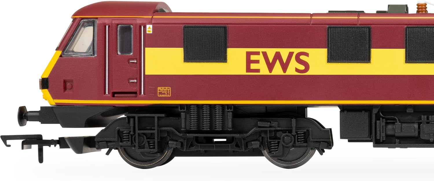 Hornby R30528 RailRoad EWS Class 90 Collingwood 90020, Junior Railway Locomotive, for ages 14+
