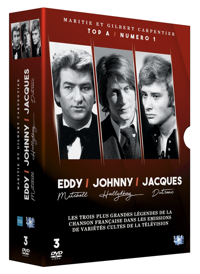 Top A Johnny Hallyday+Eddy Mitchell+Jacques Dutronc