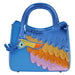 Loungefly Disney: Pixar - Up - Kevin - Borsa a tracolla colorata con ricamo facciale - ideale per bambini e adulti - borse da collezione