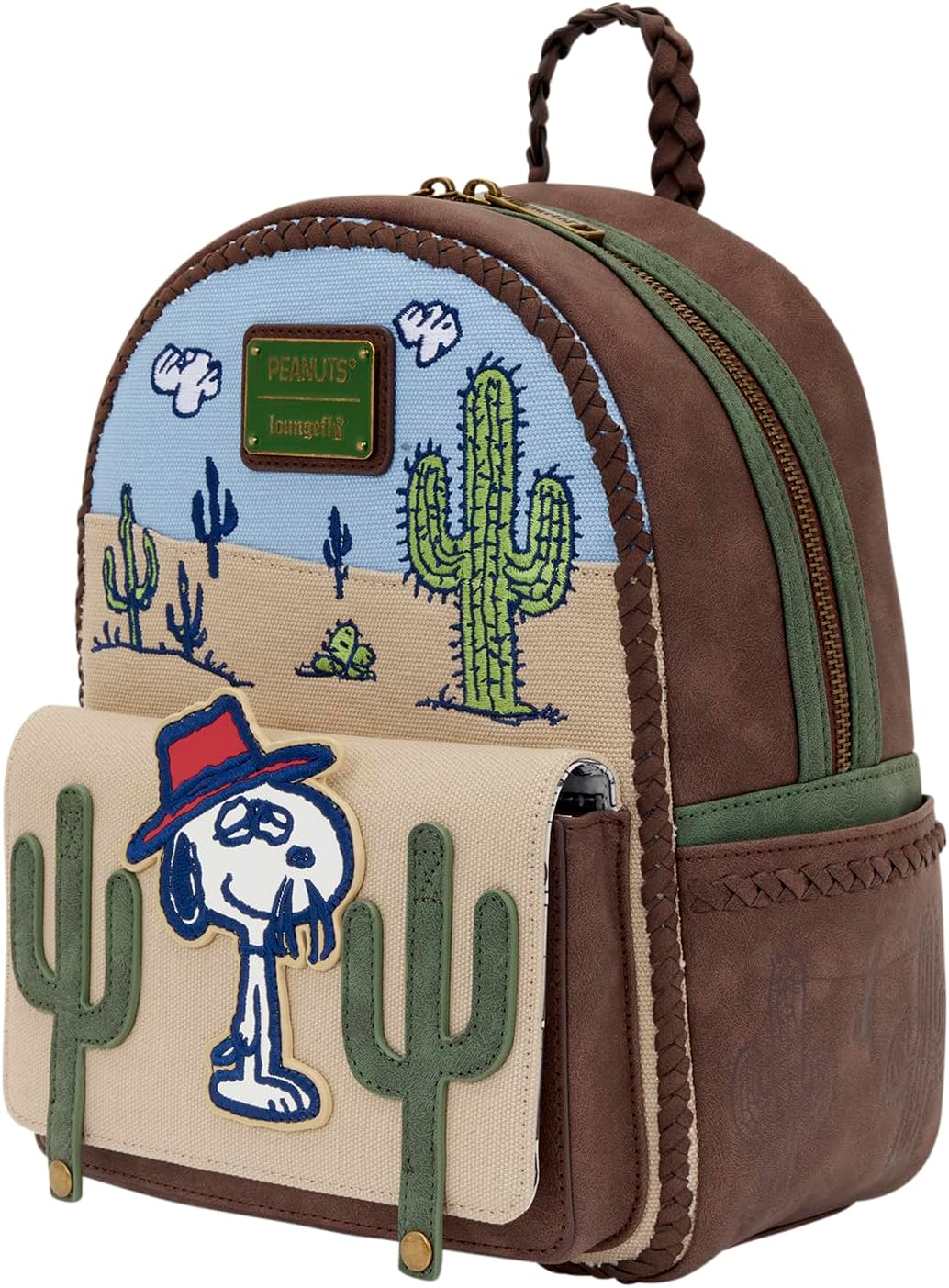Peanuts By Loungefly Mini Backpack Spike Desert