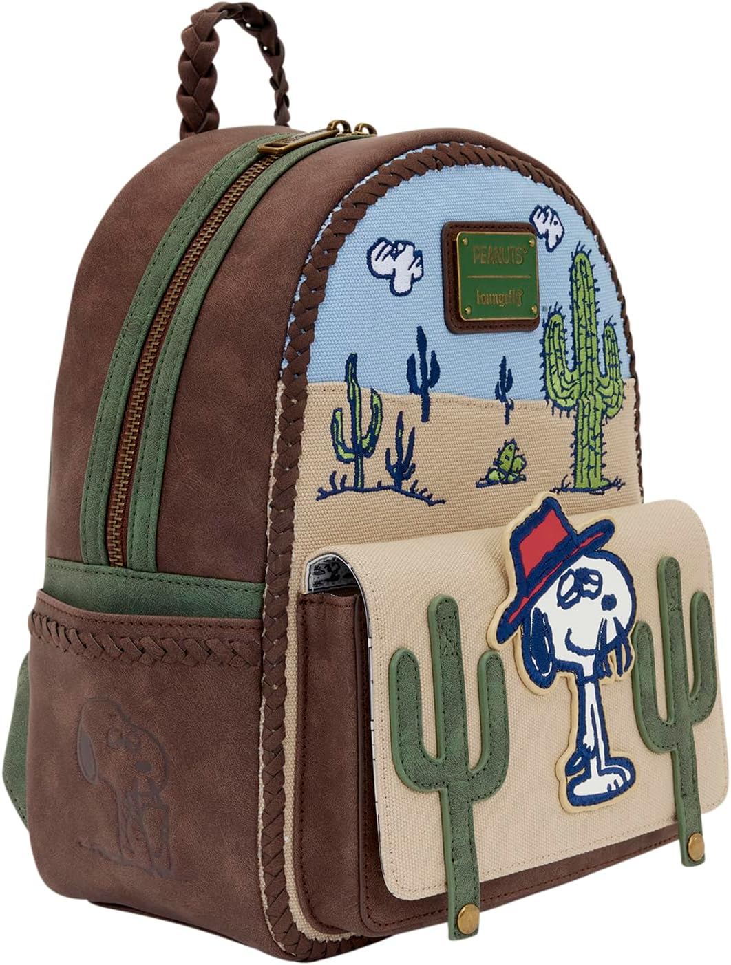 Peanuts By Loungefly Mini Backpack Spike Desert