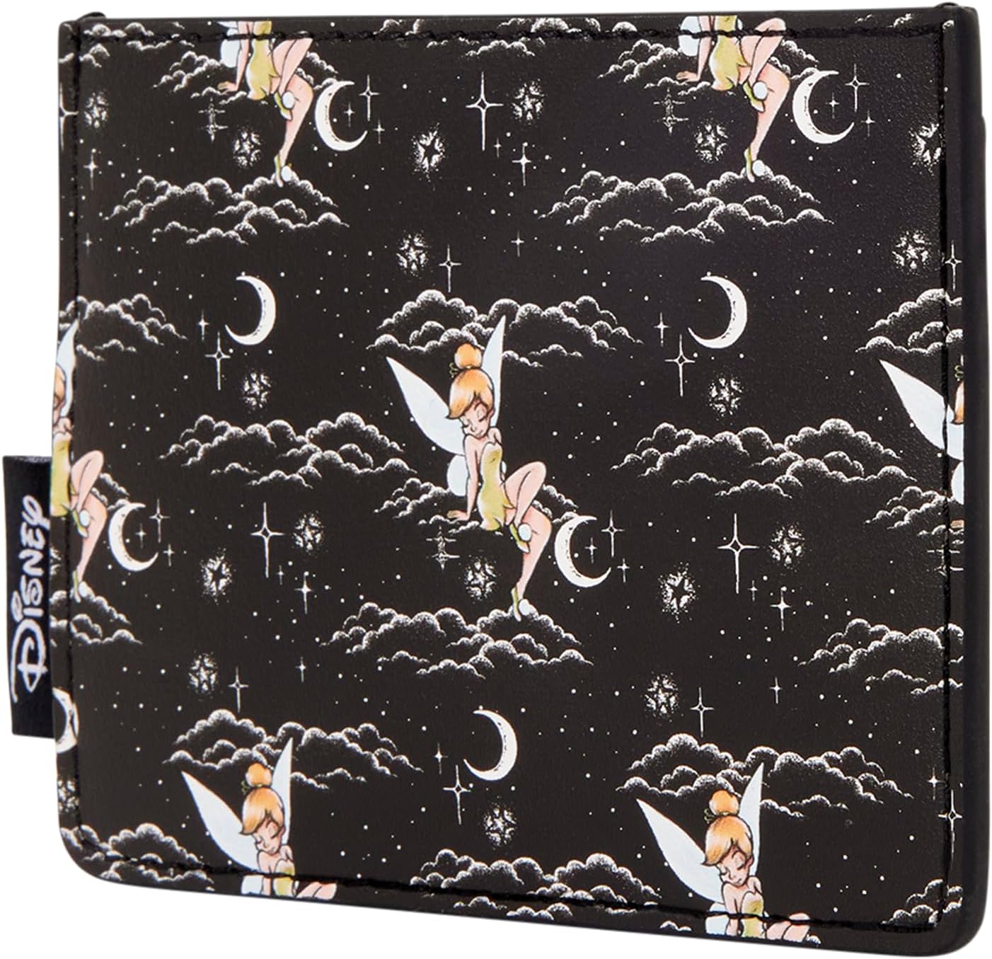 Loungefly Disney: Trilli - Pixie Dust - Porta carte di credito con 3 scomparti per carte di credito, ideale per bambini e adulti - portafogli da collezione