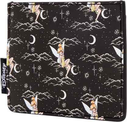 Loungefly Disney: Trilli - Pixie Dust - Porta carte di credito con 3 scomparti per carte di credito, ideale per bambini e adulti - portafogli da collezione