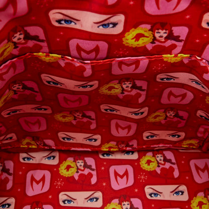 Loungefly Marvel: Scarlet Witch - Wanda - Umhängetasche mit verstellbarem Jacquard-Gurt - Sammeltaschen