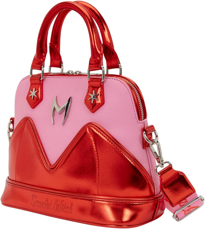 Loungefly Marvel: Scarlet Witch - Wanda - Umhängetasche mit verstellbarem Jacquard-Gurt - Sammeltaschen