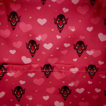 Loungefly Cartoon Network: Powerpuff Girls – Sua Maestà Infernale – Mini zaino cosplay cattivo – ideale per bambini e adulti – borse da collezione