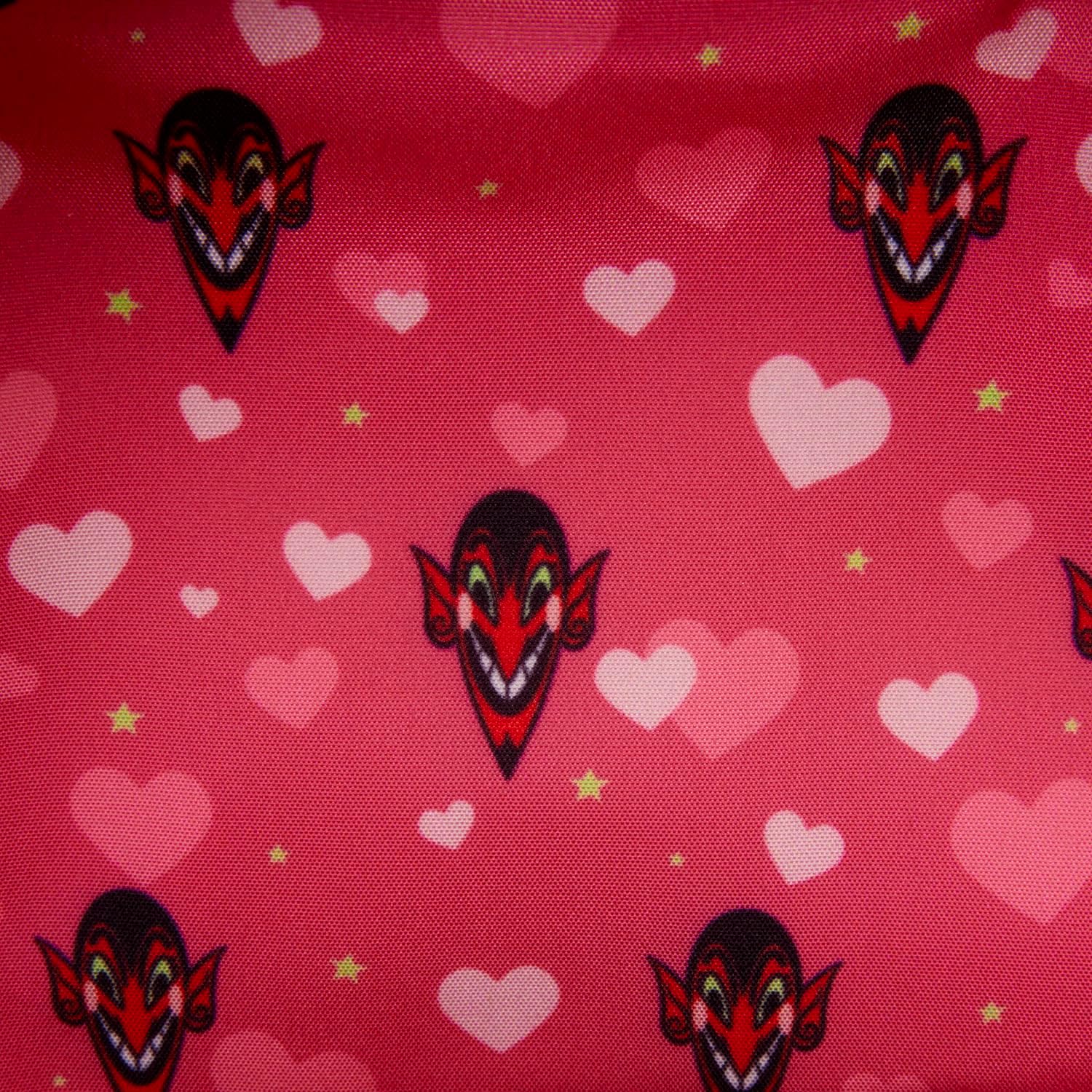 Loungefly Cartoon Network: Powerpuff Girls – His Infernal Majesty – Borsa a tracolla con ciondolo con cerniera – ideale per bambini e adulti – borse da collezione