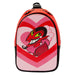 Loungefly Cartoon Network: Powerpuff Girls – His Infernal Majesty – Borsa a tracolla con ciondolo con cerniera – ideale per bambini e adulti – borse da collezione