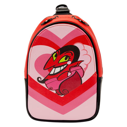 Loungefly Cartoon Network: Powerpuff Girls – His Infernal Majesty – Borsa a tracolla con ciondolo con cerniera – ideale per bambini e adulti – borse da collezione
