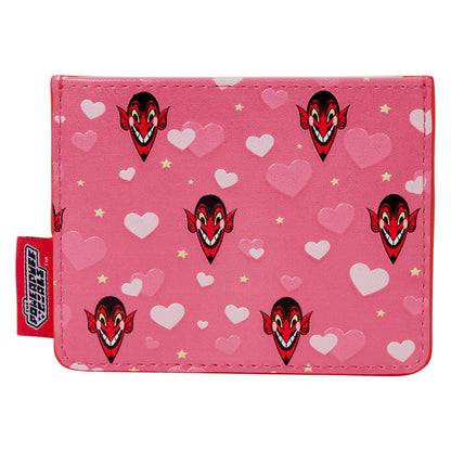 Loungefly Cartoon Network: Powerpuff Girls – Sua Maestà Infernale – Porta carte con 3 scomparti per carte – ideale per bambini e adulti – borse da collezione