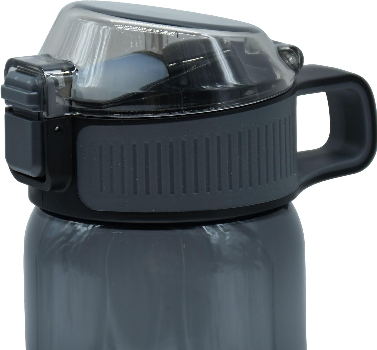 VitalFlip Water Bottle, 800ml BPA Free Tritan Sports Bottle with Flip Lid, Straw, Leakproof Carry Handle for Gym, Travel and Everyday Hydration