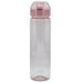 VitalFlip Water Bottle, 800ml BPA Free Tritan Sports Bottle with Flip Lid, Straw, Leakproof Carry Handle for Gym, Travel and Everyday Hydration