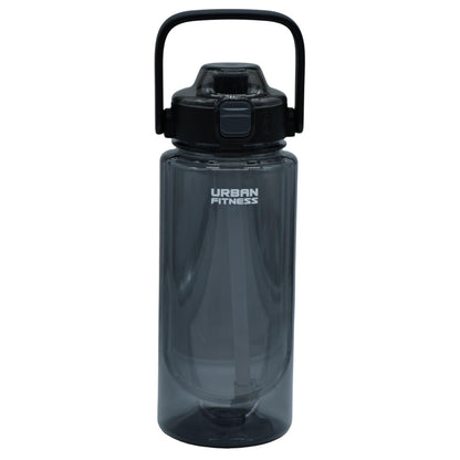 VitalFlow Water Bottle, 1000ml BPA Free Tritan Reusable Sports Bottle with Straw, Leakproof Flip Lid and Carry Handle for Gym, Work and Travel